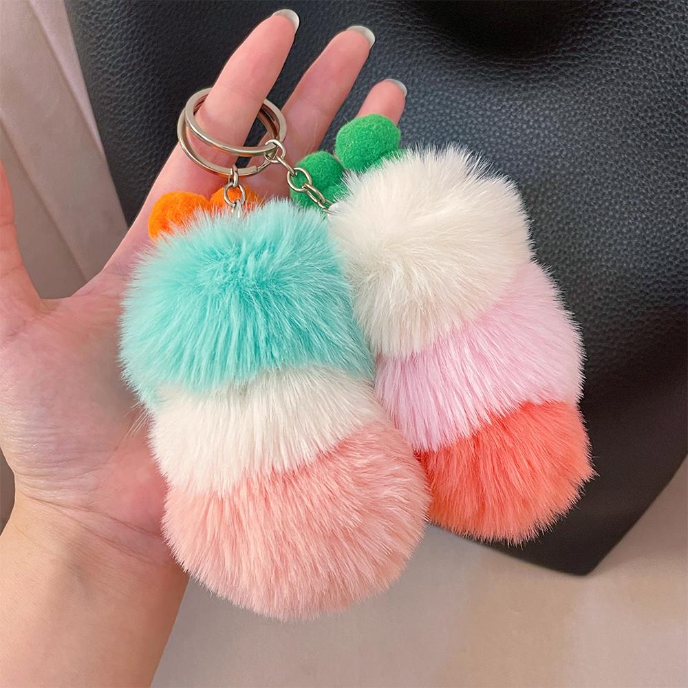 Punk MAOMAO Fashion Plush Pendant Carnival Souvenirs Gifts Funny Bag Bag Charm