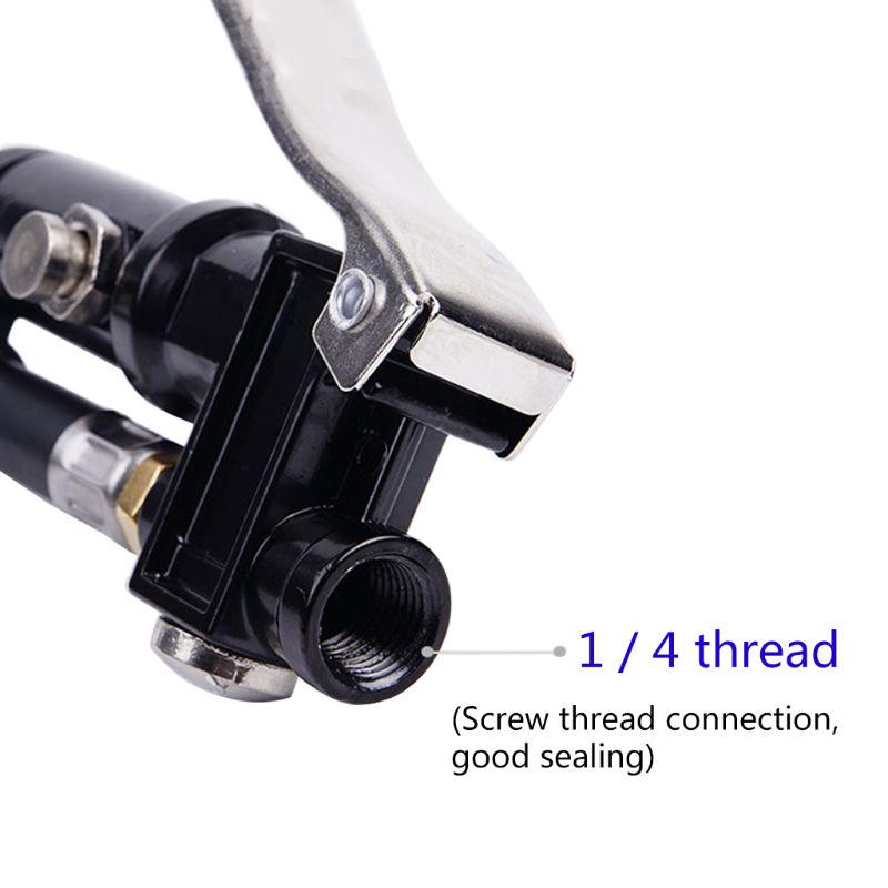 Цифровой насос для накачивания шин с манометром 200 фунтов на квадратный дюйм, воздушный патрон для грузовика, автомобиля, велосипеда