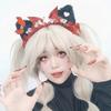 Банты Повязки на голову Очаровательные Фотореквизиты Хэллоуин Аниме Повязки на голову Вечерний головной убор Веселые повязки на голову для музыкальных фестивалей