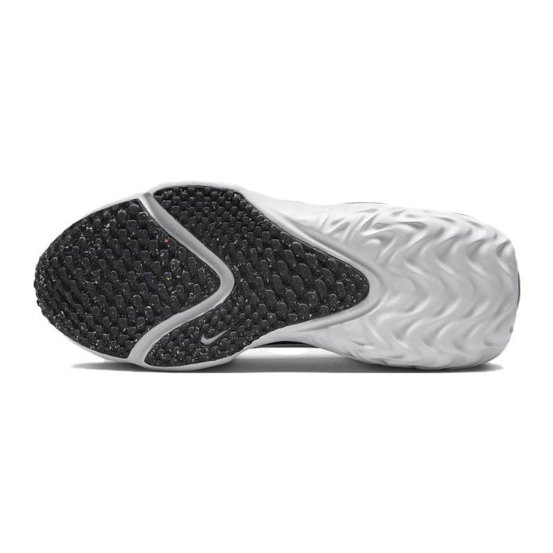 Nike Кроссовки для бега Run Flow, износостойкие, низкие, детские, черные с белым, кроссовки DR0472-001