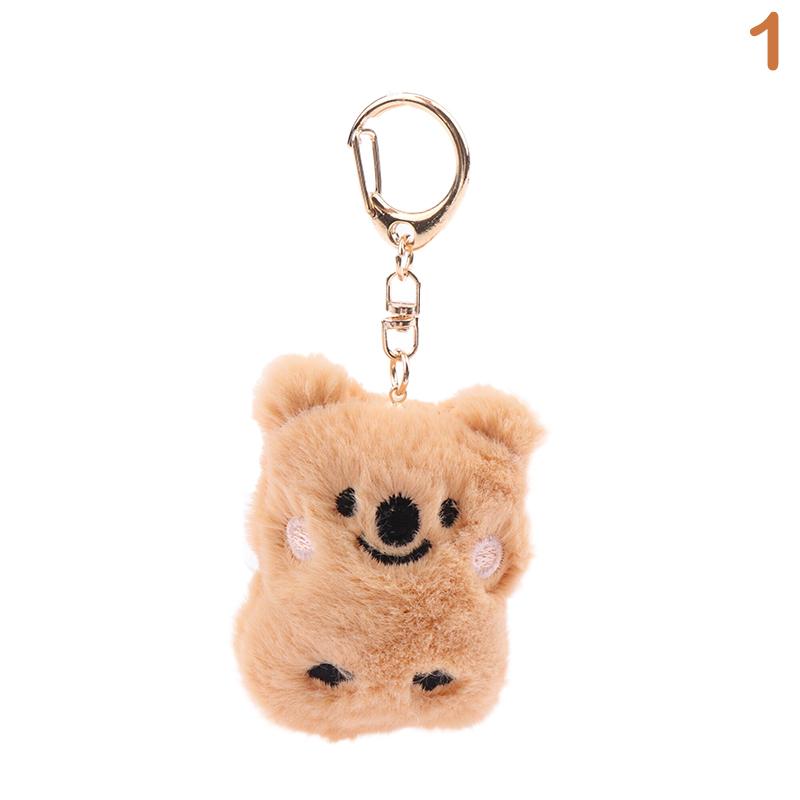 Писк, улыбающийся или плачущий медвежонок, брелок, плюшевый кулон, милый кулон для девочек, чехол для мобильного телефона, женская сумка, кулон, подарок
