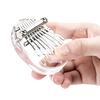 8 Key  Mini Thumb Piano Finger Piano Transparent Acrylic Finger Keyboard Musical Instrument