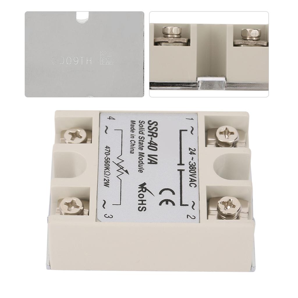 Твердотельное реле ССР-40ВА для процессов промышленной автоматизации