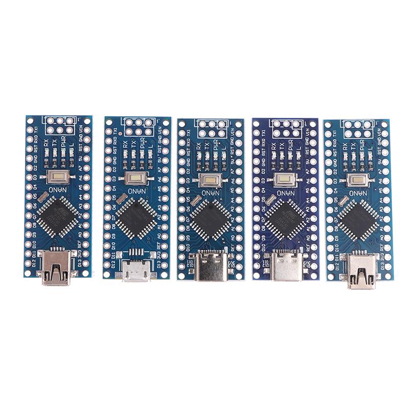 Mini Usb для Nano V3.0 Atmega328P Ch340G Плата микроконтроллера для Arduino Type-C / Micro Usb 328P Nano 3.0 Ch340