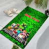 Custom name/text Minecraft Zombie Carpets Suitable Room Office Bedroom Door Mats Birthday Gifts Holiday Gifts Carpet Home Suitable  Home Decor