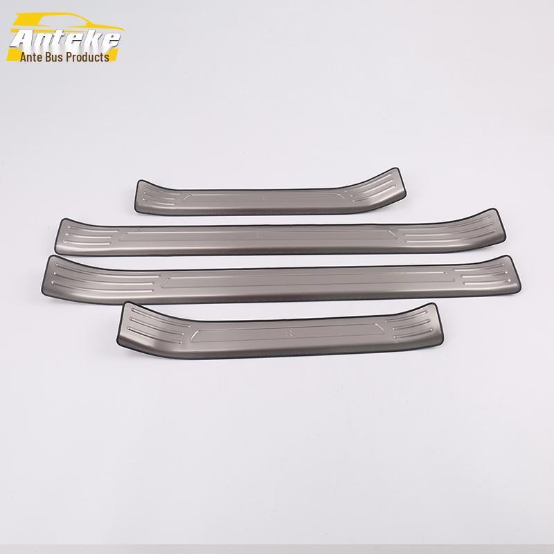 T-CROSS 19 Комплект декоративных накладок: Накладки на пороги, Наклейки на педали приветствия бампера багажника