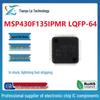 Оригинальный 16-битный микроконтроллер MSP430F135IPMR, SMD, LQFP-64, 8 МГц, Чип