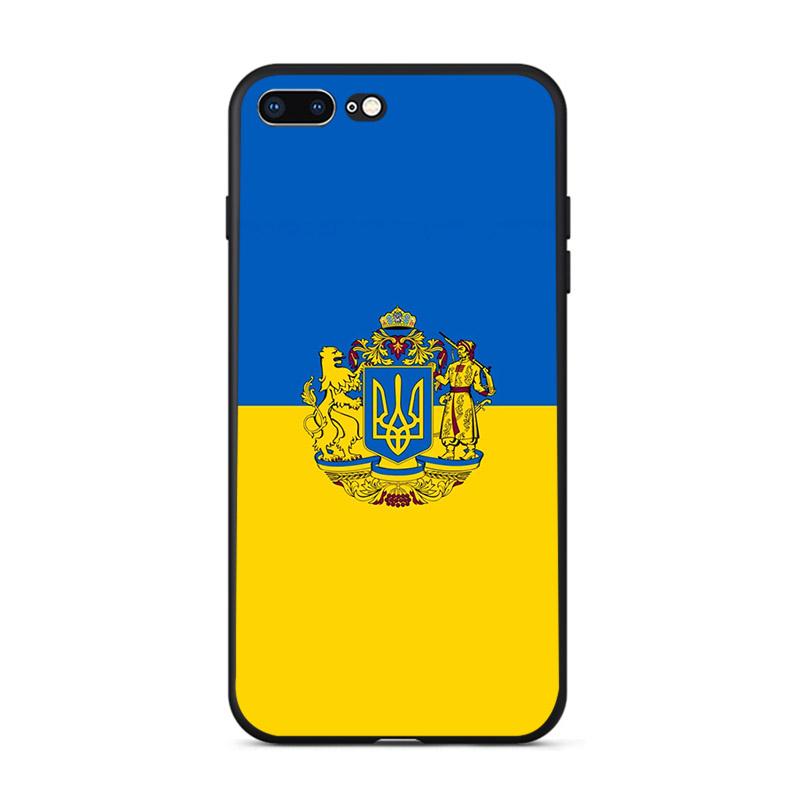 Flag of Ukraine Unique Design Phone Case For Iphone 13 12 Mini 11 Pro XS Max Hard Mobile Shell 8 7 Plus 5S 6S X XR 10 SE Cover