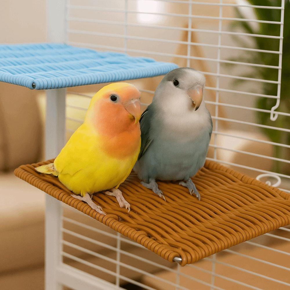 Imitation Vine Bird Resting Stand Bite Resistant Parrot Perch Toy  Behavior Training