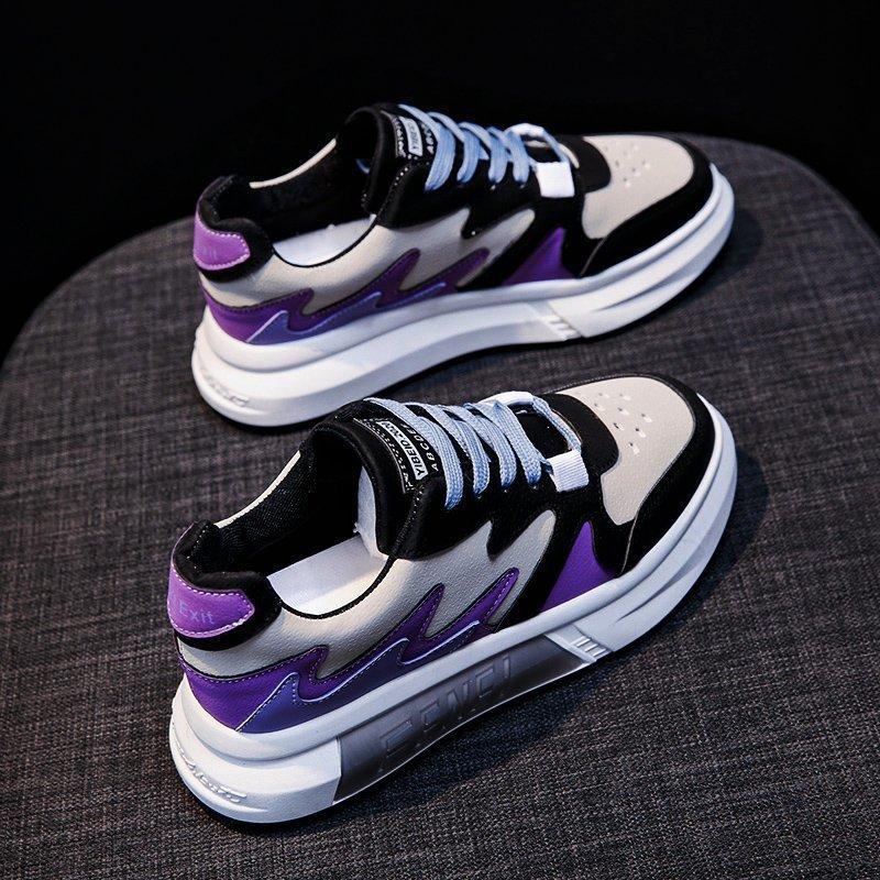 Папины кроссовки детские 2025 весна новые спортивные маленькие белые туфли платформа маффин универсальные повседневные кеды женские ins тренд