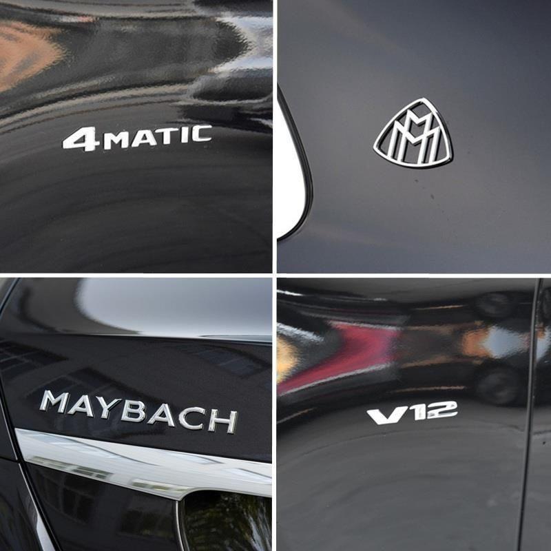Задние боковые эмблемы-буквы Mercedes-Maybach S450 2018-2019 для S-Class