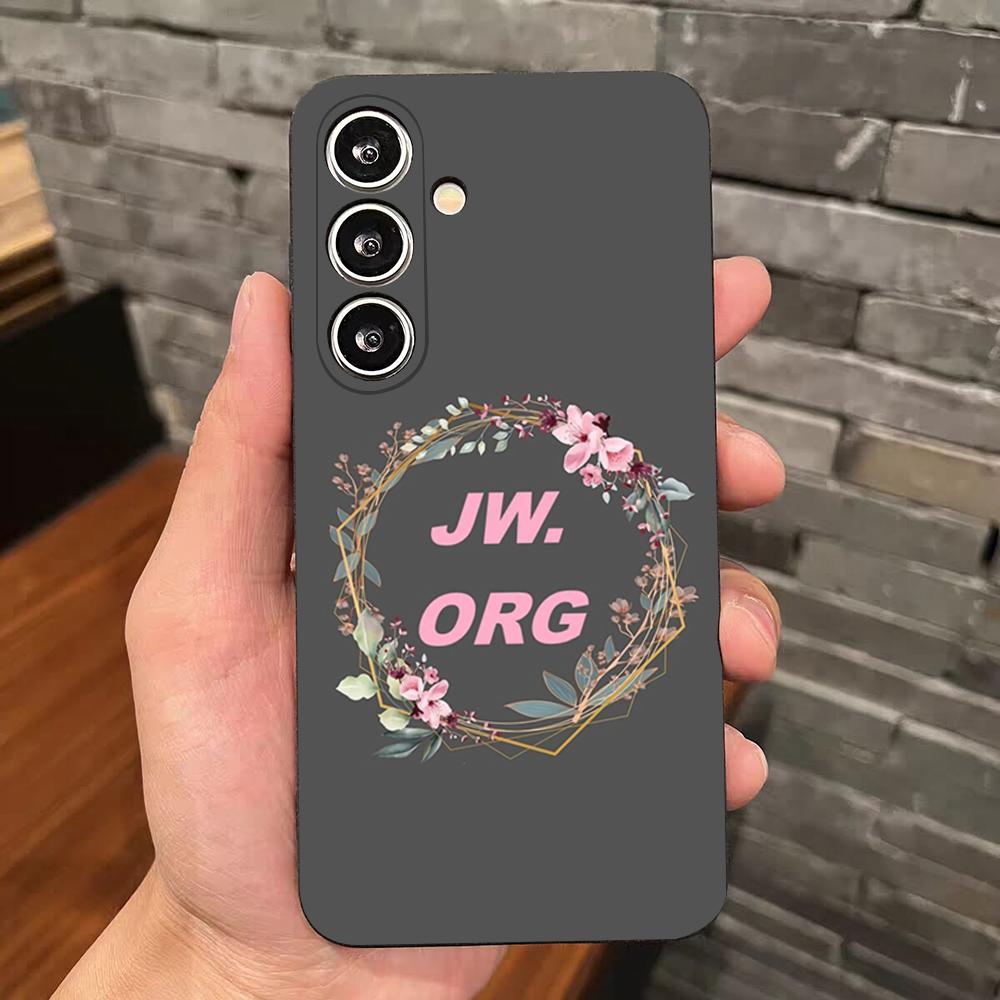 Пожалуйста, посетите Jw Org Чехол для телефона для Samsung S25 Edge S24 S23 S22 S21 S20 Ultra Plus Fe Galaxy A54 A53 A34 A25 A16 Силиконовая крышка