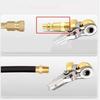 2Pcs Closed Flow Air Pump Inflation Nozzle 1/4inch FNPT Ball Tire Inflator Nozzle  for Air Chucks