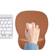 Ergonomic Mouse Pad with Wrist Support Non-Slip Base Pain Relief Smooth Gaming Mouse Pad Wrist Cushion