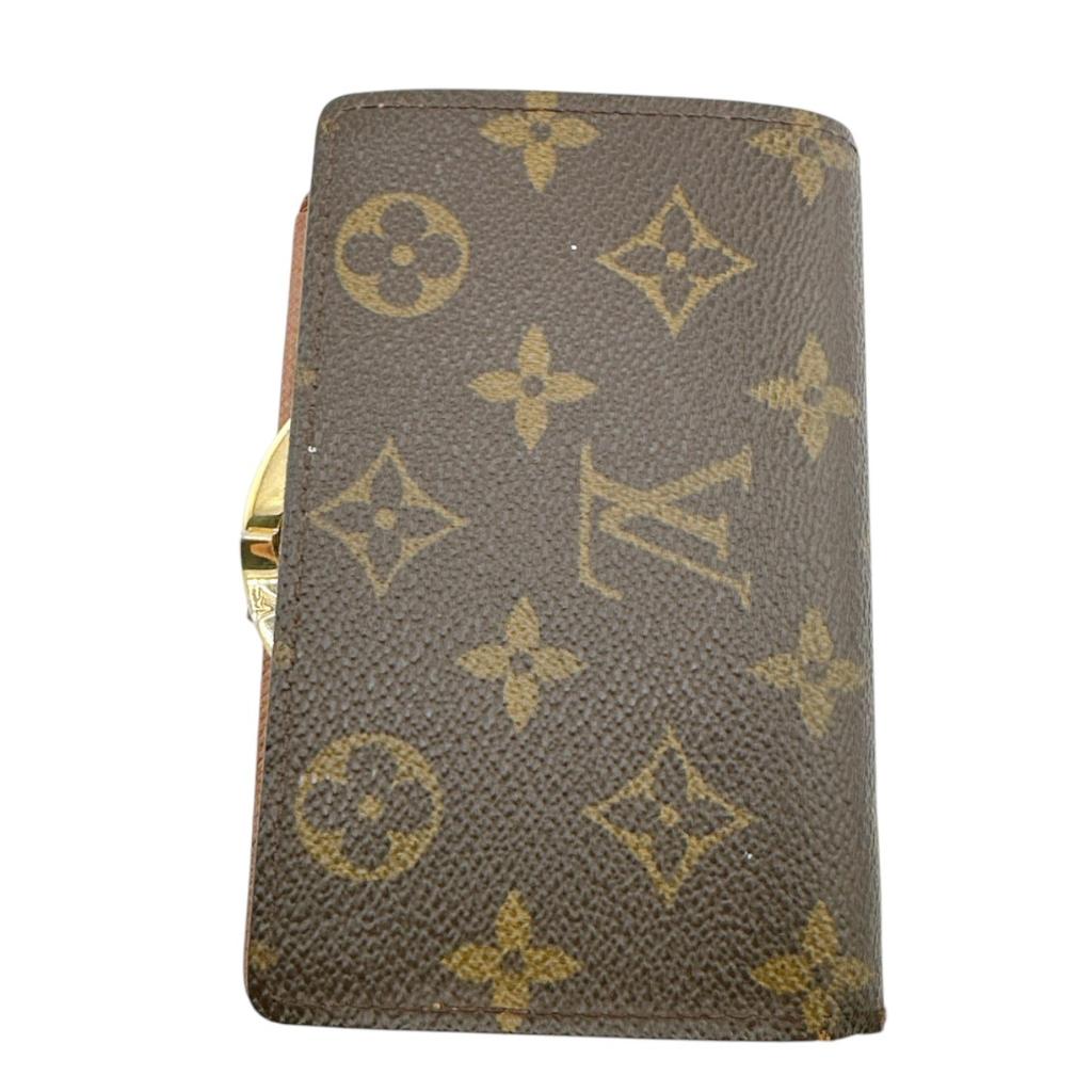 Louis Vuitton Кошелек Monogram Porto Monet Viet Vienoa, холст Monogram, M61663, б/у