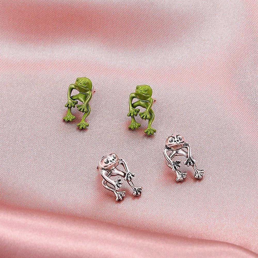 Creative Gift Animal Stud Earrings Korea Style Earrings Piercing Ear Stud Women Stud Earrings