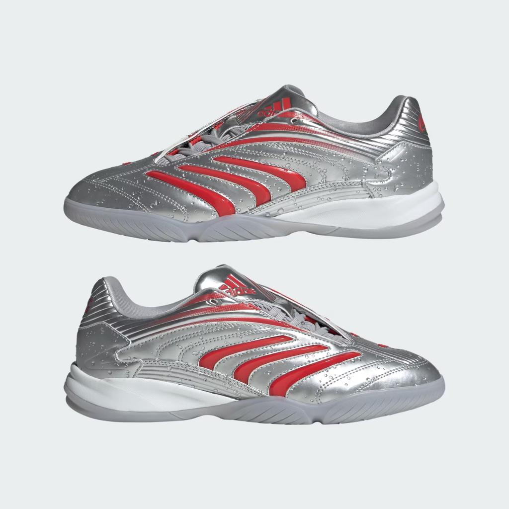 KH6906 Coca-Cola A adidas Predator Sala "Серебристый металлик/Нет/Серый два" (Мужской)