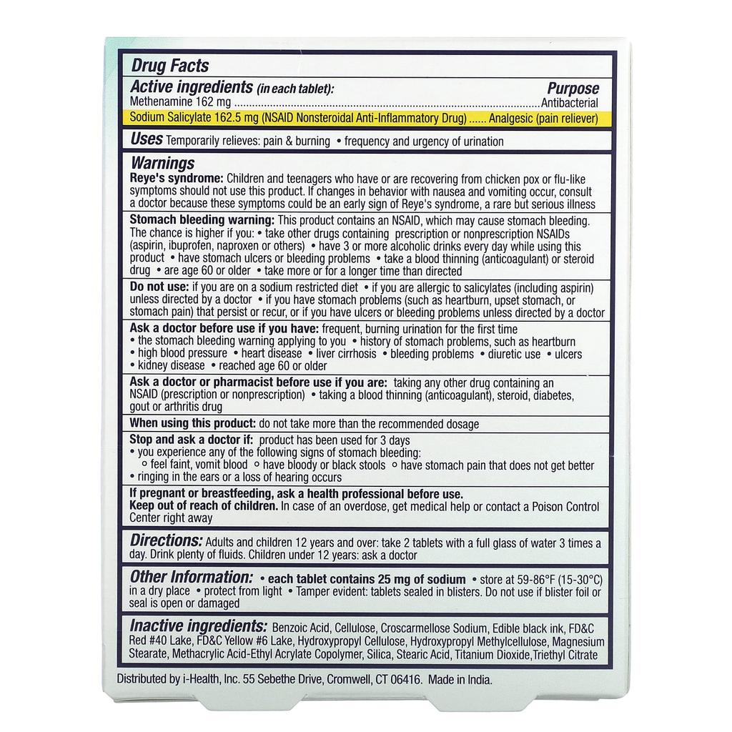 Urinary Defense, Antibacterial Protection, 24 Tablets