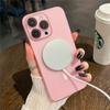 Ультратонкий матовый прозрачный чехол Magsafe Magnetic Case для iPhone 16 14 13 11 12 15 Pro Max Frosted Hard Full Protection Cover