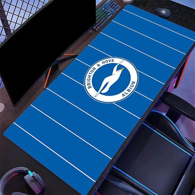 Подушка с принтом Brighton & Hove Albion Нескользящий Коврик для ноутбука, планшета, большой коврик для мыши XXL Игровой коврик для мини-ПК С заблокированным краем