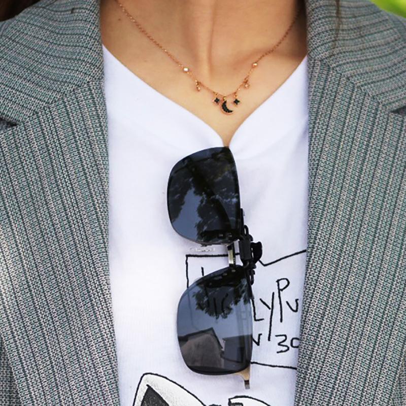 Клипсы для очков ночного видения Простые Уникальные Модные Солнцезащитные очки для вождения Рыбалки Путешествия Солнцезащитные очки для активного отдыха Тени Клипсы для солнцезащитных очков Аксессуары Очки