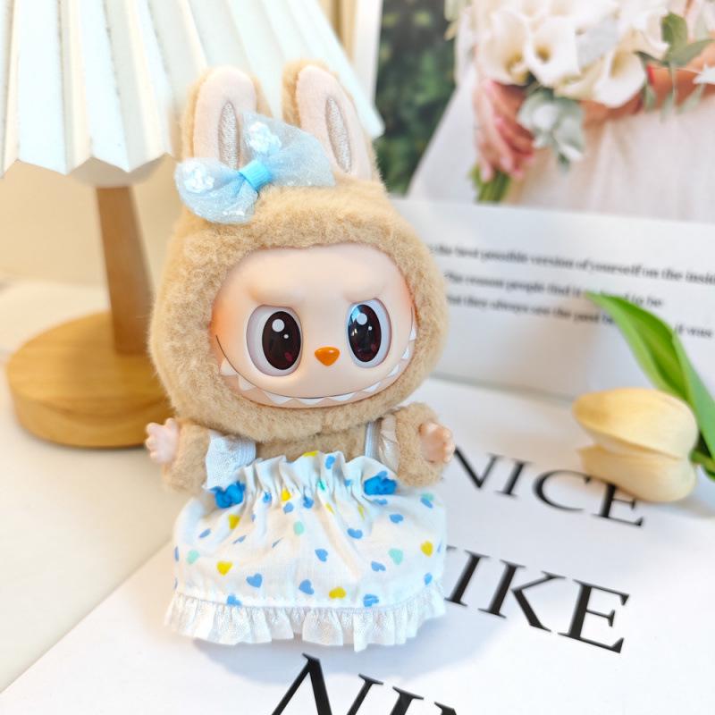 Кулон Виниловая Кукла Лабубу Поколения Свадебное Платье Слепой Бокс