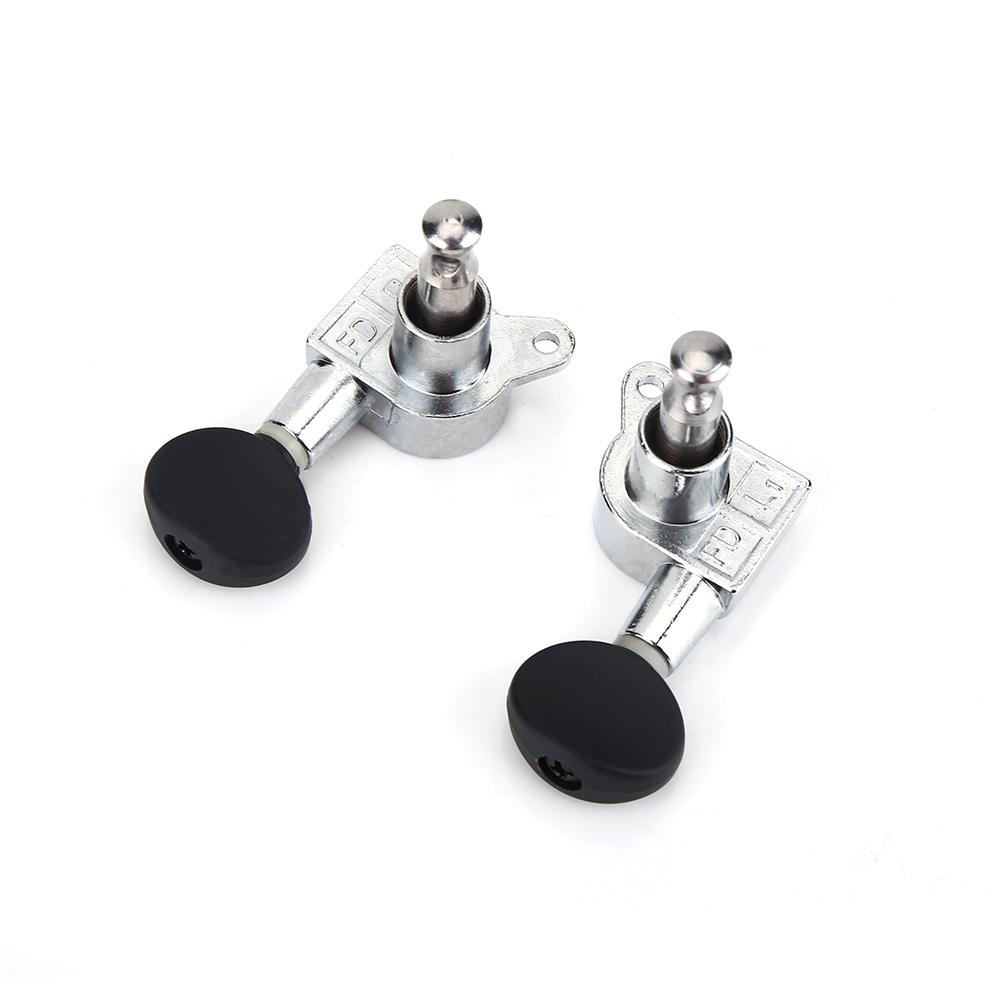 2R 2L Closed Aluminum Alloy Machine Heads String Tuning Key Pegs Tuners for Ukulele