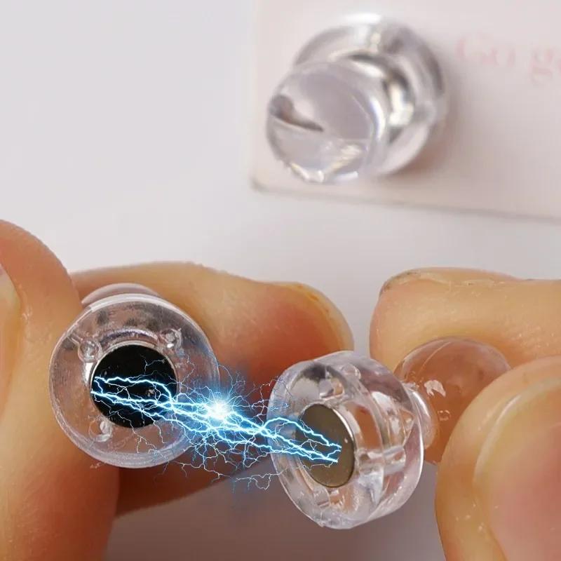 50/10 шт. прозрачные магниты канцелярская кнопка сильная магнитная кнопка для белой доски холодильник домашний офис класс маленькая кнопка присоска