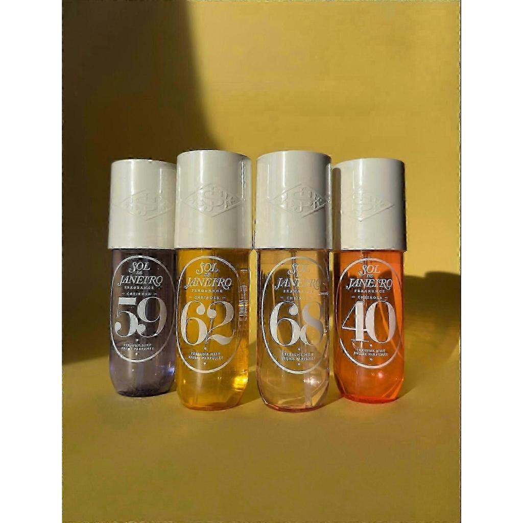 Unique Long Lasting Exotic Fragrance Set - 4x30ml Brazilian Perfume Gift Collect