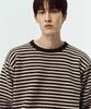 BLANKROOM Fisherman Stripe Knit_Oat Brown
