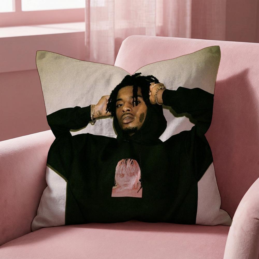 P-Playboi Carti ПЕВЕЦ Наволочка для подушки Многоцелевая наволочка для дома и автомобиля - Двусторонняя, Мягкая и прочная для повседневного использования