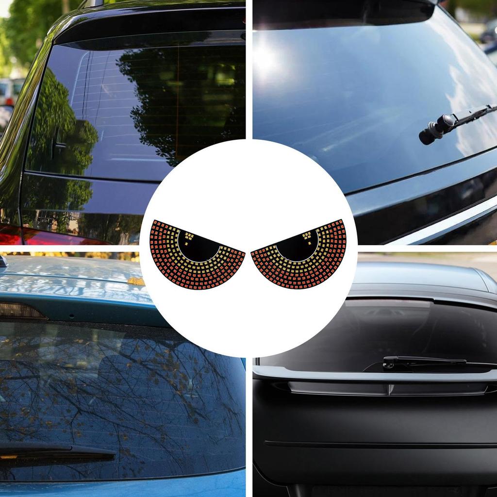 Светодиодная подсветка Devil Eyes для окна автомобиля, Подсветка Devil Eyes для автомобилей, Автомобильный светодиод