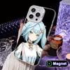Game GI Faruzan White Translucent MagSafe Mobile Phone Case for iPhone 17 16 15 14 13 12 11 X XR XS Air Pro Max Plus Cover