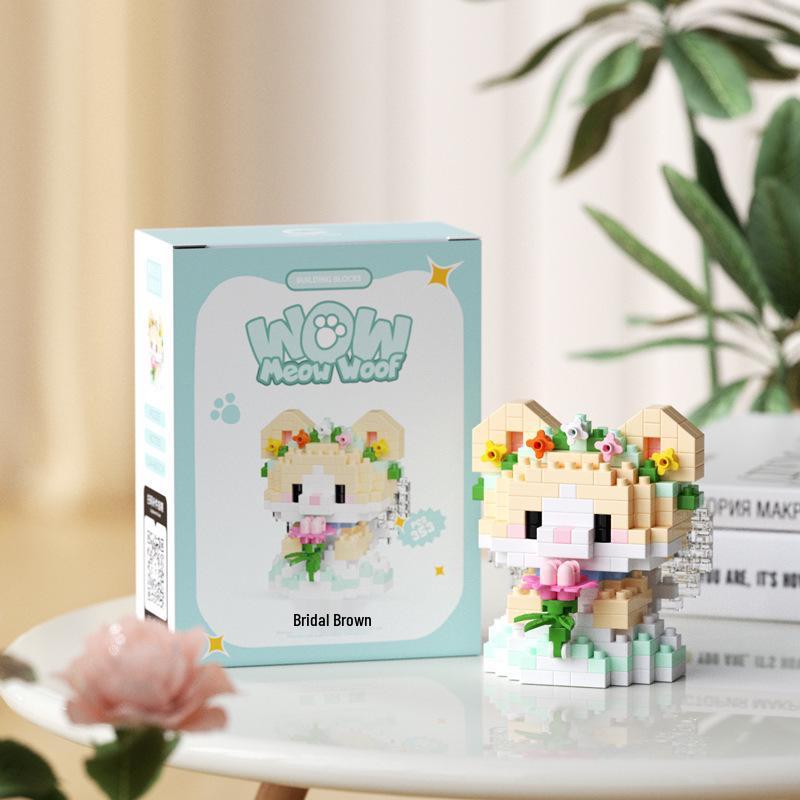 LEGO-Compatible Mini Building Blocks: Cartoon Figurines & Educational Toys