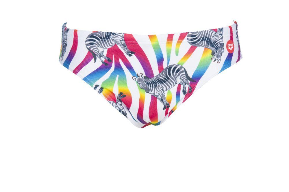 Arena Stroje Pływackie Men's Crazy Zebras Brief Provenza Multi 002908/850 D8
