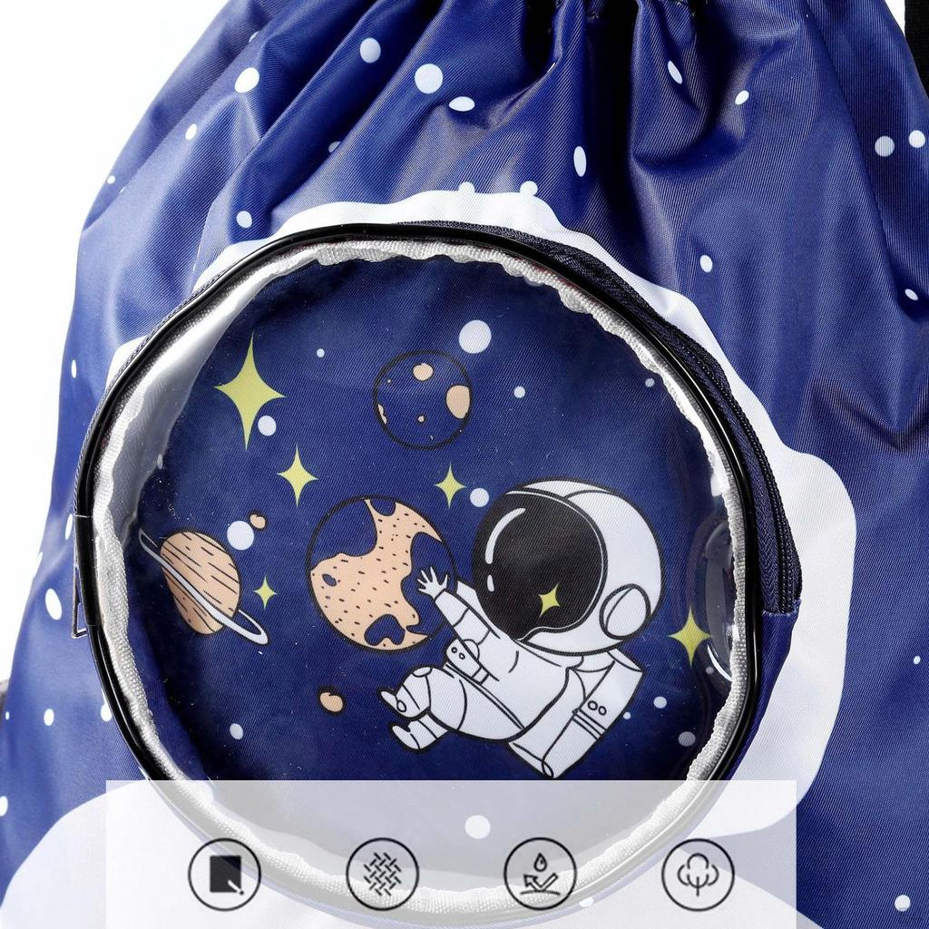 Детская сумка для плавания, рюкзак на шнурке для детей, сумка с мультяшным рисунком, легкая сухая сепарация