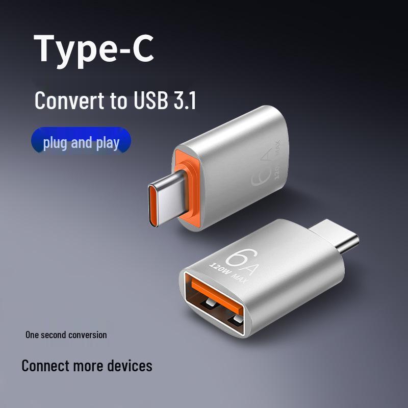 Универсальный OTG-адаптер Type-C на USB 3.0 для планшетов Android и USB-накопителей