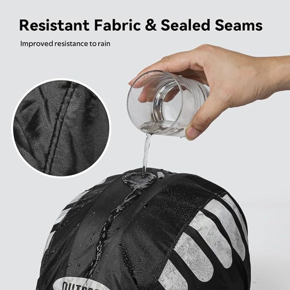 Чехол для велосипедного шлема со светоотражающей полосой, водонепроницаемый защитный чехол для шлема, экипировка для езды на велосипеде