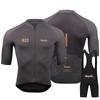 Mens Cycling Jersey Set Road Mountain Bikes Breathable Stretch Wear