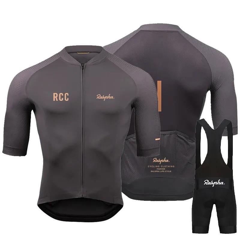 Mens Cycling Jersey Set Road Mountain Bikes Breathable Stretch Wear