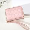 New Women's Wallet Women's Short Girls Simple Student Zipper Clutch Bag Change Bag Wallet