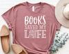 Books Saved My Life Shirt, Book Lover Shirt, Book T-Shirt, Book Nerd Shirt, Motivational Shirt, Inspirational Book Shirt, Reading Shirt Gift