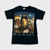 Винтажная мужская футболка Michael Jackson 2010 года, размер S, черная, футболка-мемориал Короля поп-музыки