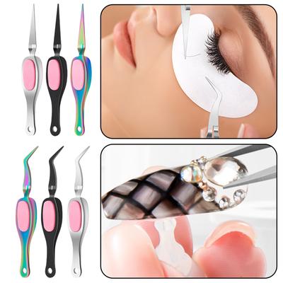 Пинцет из нержавеющей стали с острыми концами Обратный пинцет Пинцет для поделок Пинцет с перекрестным фиксатором Точная работа для поделок