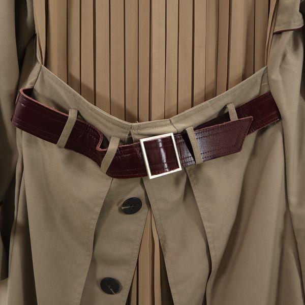 AMERI UNDRESSED Дизайн-трансформер Тренч бежевый Женский Б/у