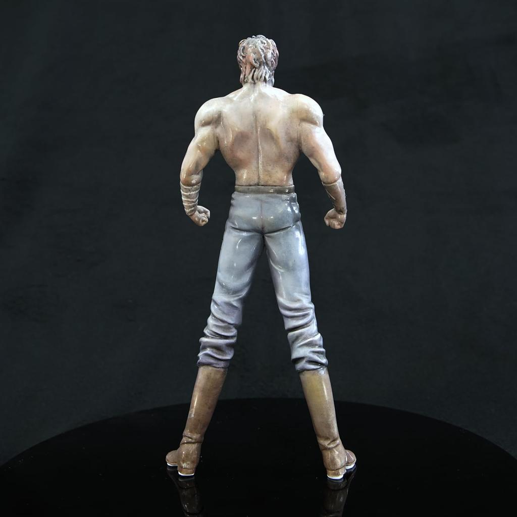 Fist of the North Star Kenshiro Soft Vinyl Kit Reprint Edition Scale Soft Vinyl Unpainted Assembly Kit 1/8 1/8