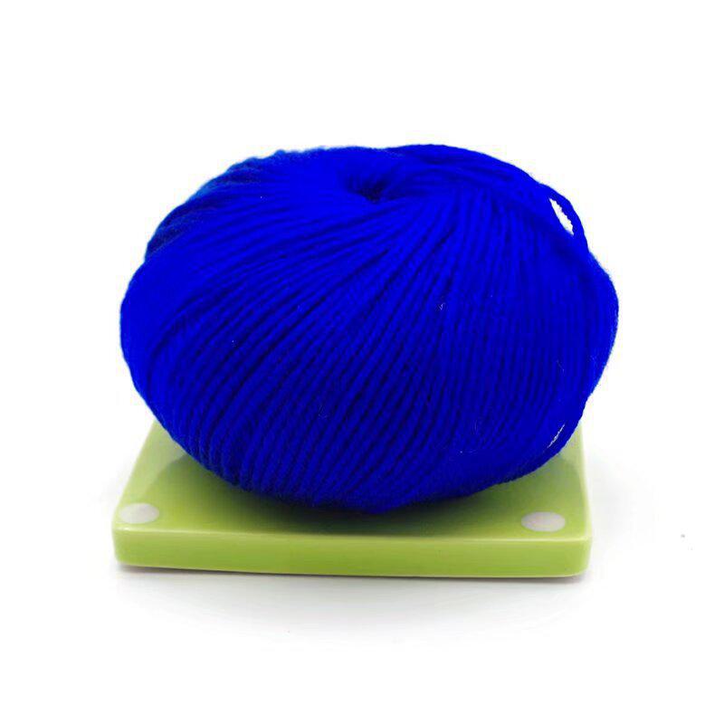 Клубок акриловой пряжи для вязания свитеров, крючков, обуви, тапочек, изделий ручной работы.
