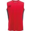 Hungaria Rugby Practice Sleeveless Game Shirt Size L To Japanese Size TR_SLEEVELESS, Moisture-Wicking, Quick-Drying, HGT002, Men's, Red, (Equivalent