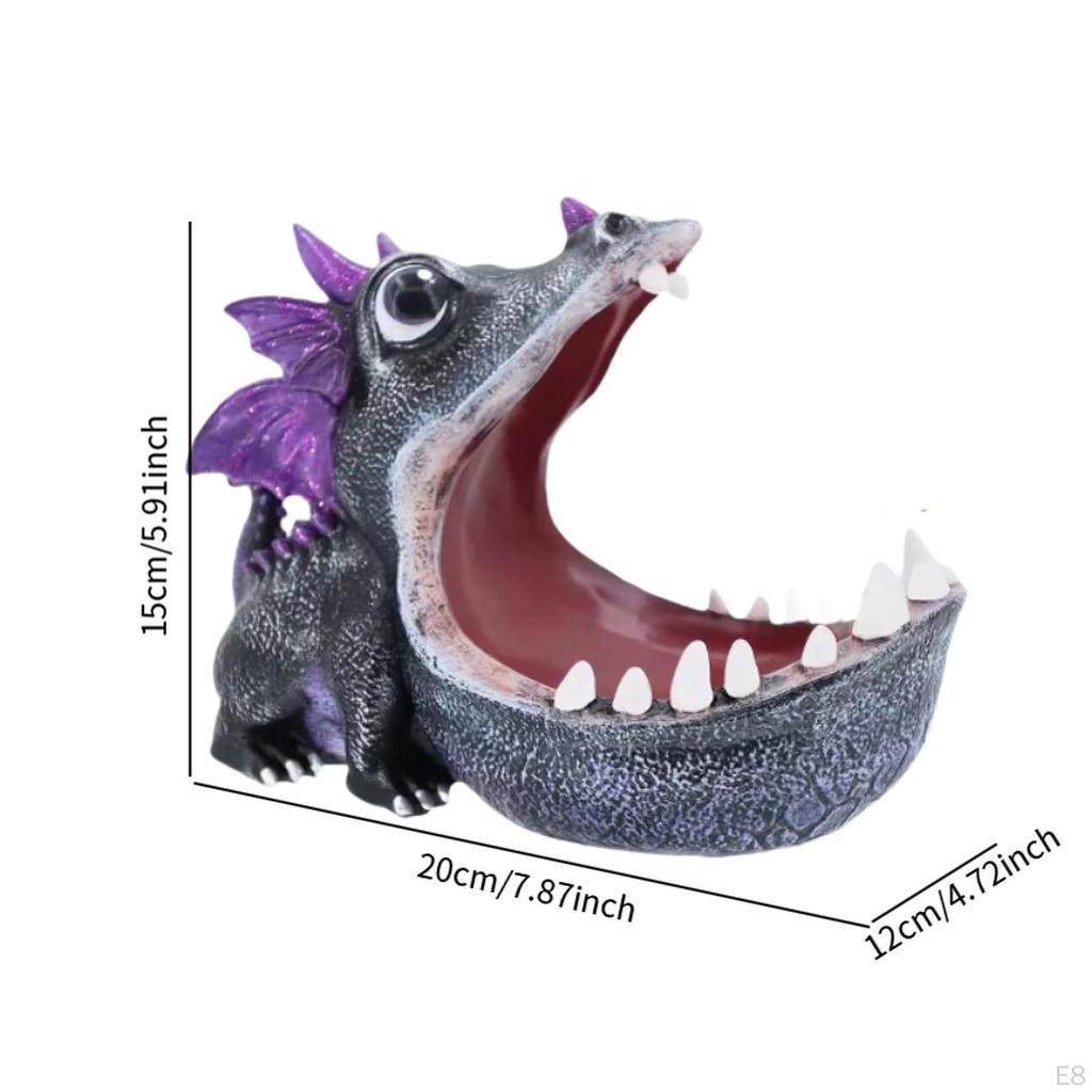 Фигурка динозавра держатель ключей чаша для украшения стола в прихожей дома