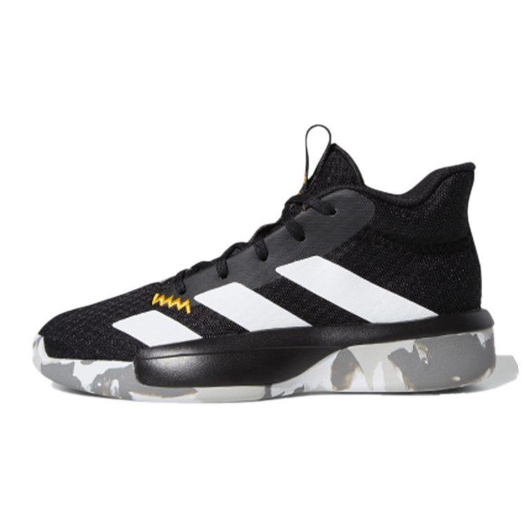 adidas Детские баскетбольные кроссовки Pro Next 2019 K Черные Детские F97305